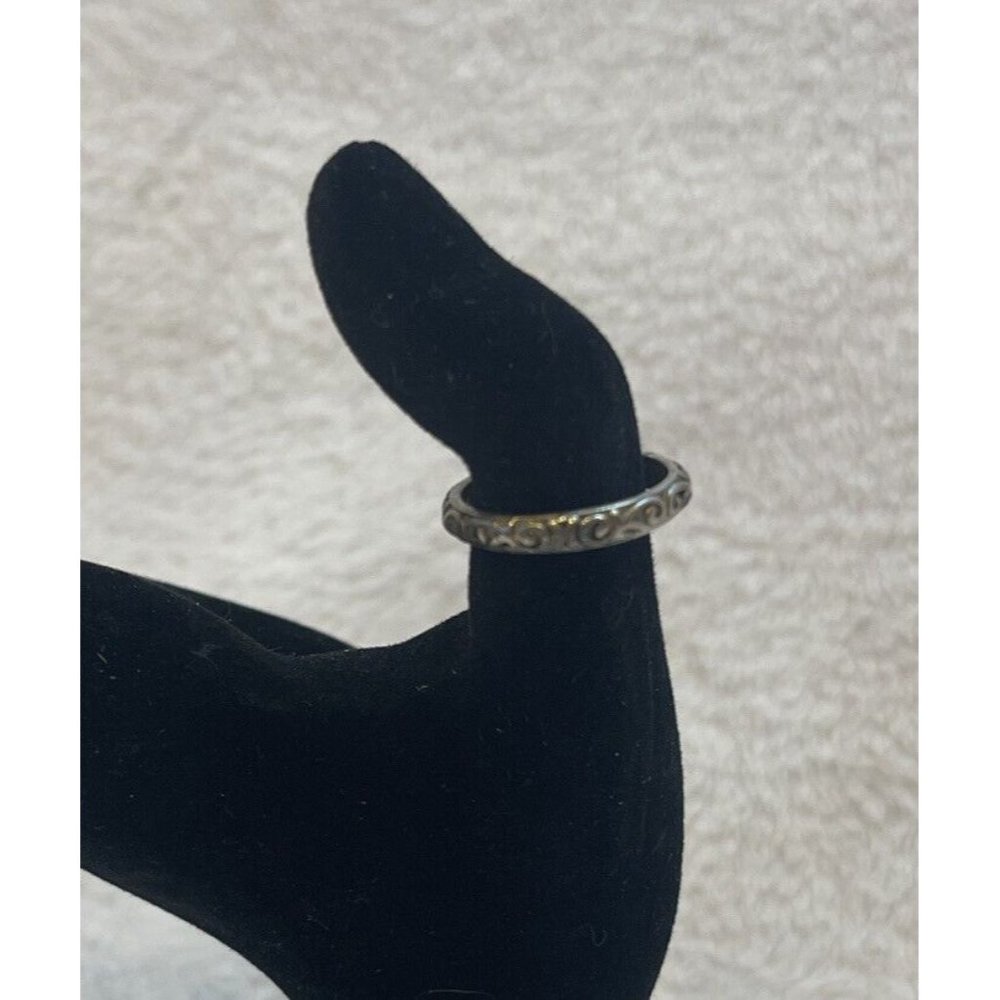 Set of 3 size 6‎ 1/4 metal alloy ring stack bundle - Picture 4 of 6